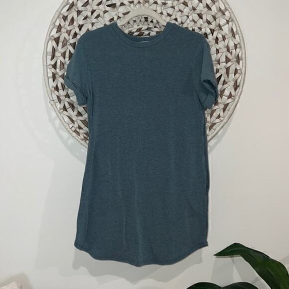 Mod Boutique green tshirt dress size small